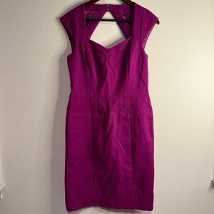 White House Black Market Fuchsia Mini Dress